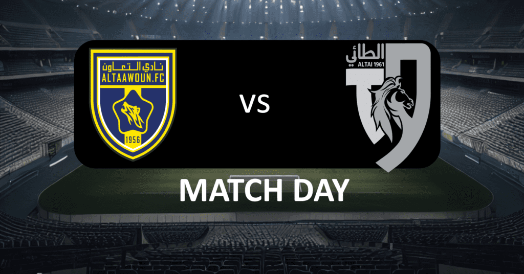 Al Taawoun vs Al tai_ Match Day