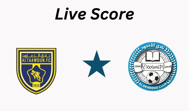 Live score_ Al Taawoun vs Al Okhdood_ Proleaguefootballsaudi.com