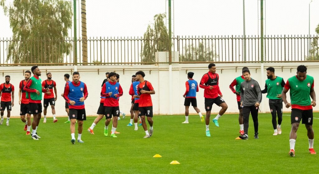 Al Raed Training session_ Al Raed vs. Al Taawoun Live score_ Proleaguefootballsaudi.com