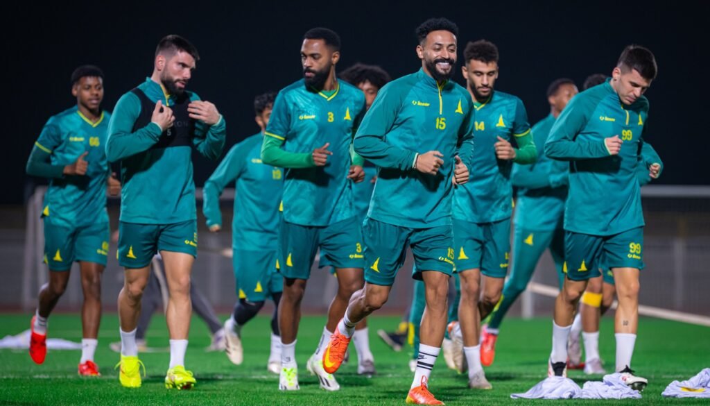 Al Khaleej Training_ Al Khaleej vs. Al Wehda Live score_ proleaguefootballsaudi.com