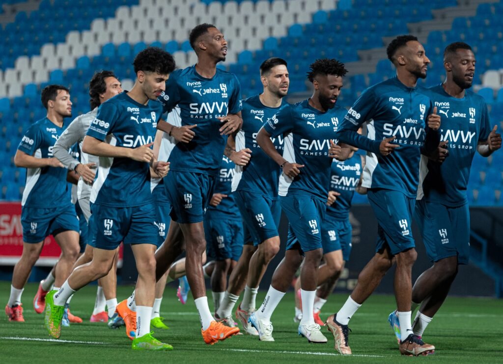 Al Hilal Training session_ Al Hilal vs. Al Khaleej Live score_ Proleaguefootballsaudi.com