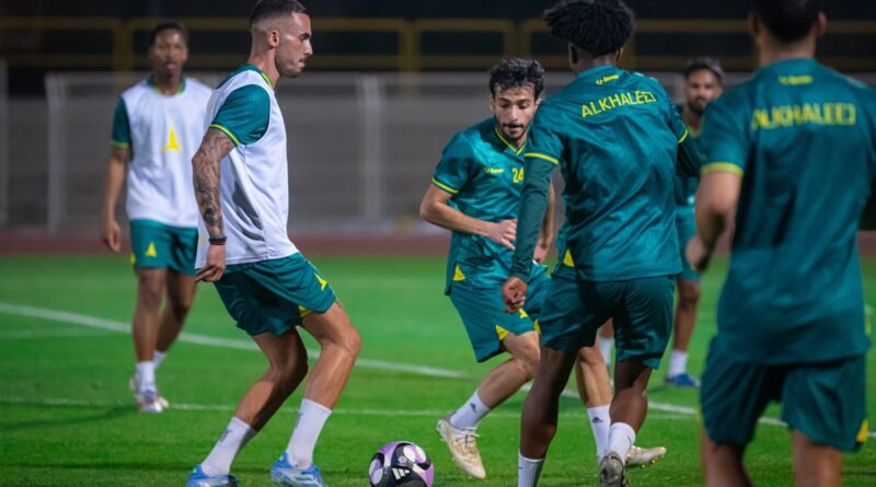 Al Khaleej Training session_ Al Khaleej vs. AL Fateh Live score_ Proleaguefootballsaudi.com
