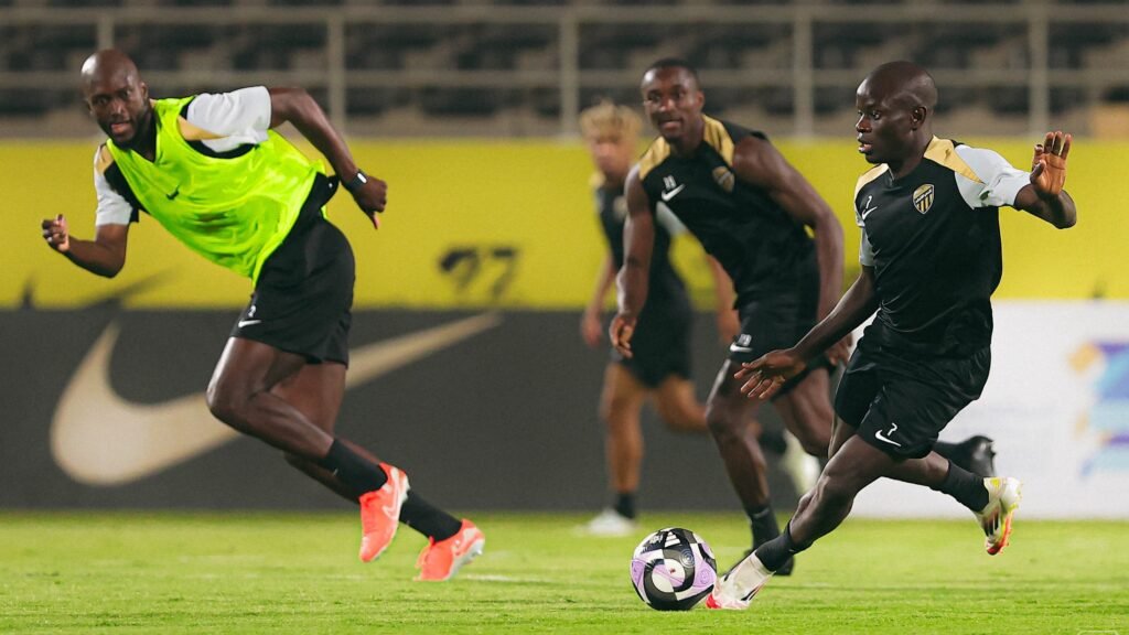 Al Ittihad Training session_ Al Ittihad vs. Al Feiha Live score_ Proleaguefootballsaudi.com