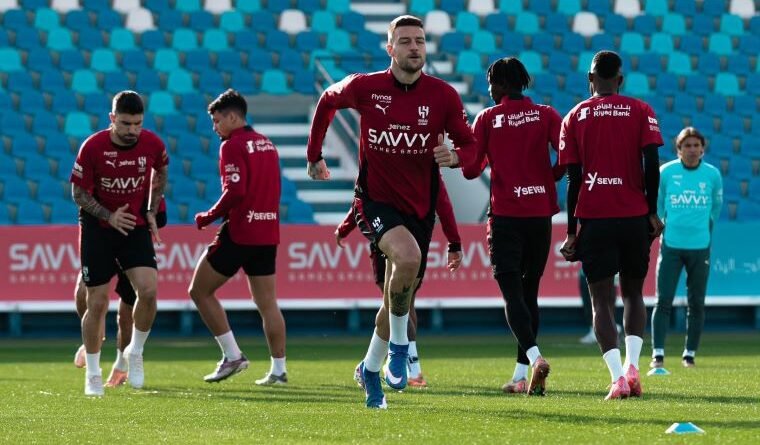Al Hilal Training session, Al Hilal vs Al Nassr H2H, Preview, Final Score_ Proleaguefootballsaudi.com