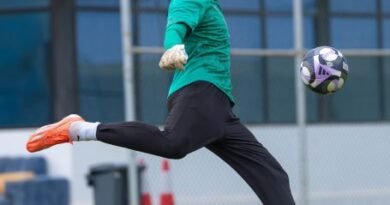 NEOM SC players during a training session ahead of their match against Al Hazem
