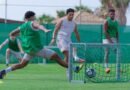 Al Kholood players during a training session ahead of their match against Al Taawoun