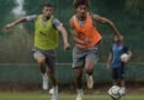 NEOM SC players during a training session ahead of their match against Al Fayha