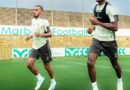 Al Fateh players during a training session ahead of their match against Al Ittihad