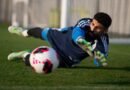 Al Qadsiah players during a training session ahead of their match against Al Ettifaq