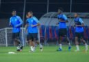 Abha vs. Al Kholood: Abha players during a training session ahead of their match against Al Kholood