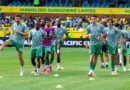 Al Ahli vs. Al Khaleej: Al Ahli players during a training session ahead of their match against Al Khaleej