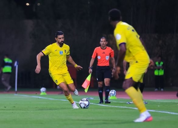 Al Hazem vs. Al Fateh: Al Hazem players during a training session ahead of their match against Al Fateh