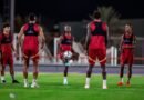 Al Kholood vs. Al Ettifaq: Al Kholood players during a training session ahead of their match against Al Ettifaq