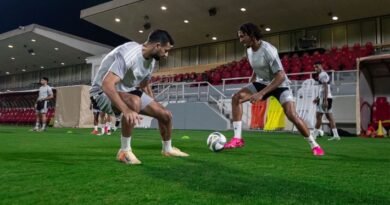 Al Qadsiah vs. Abha: Al Qadsiah players during a training session ahead of their match against Abha