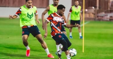 Al Riyadh vs. Al Hilal: Al Riyadh players during a training session ahead of their match against Al Hilal
