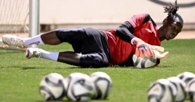 Al Shabab vs. Al Faisaly: Al Shabab players during a training session ahead of their match against Al Faisaly