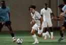Al Ittihad vs. Al Diriyah Club: Al Diriyah players during a training session ahead of their match against Al Ittihad
