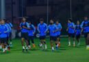 Abha vs. Al Faisaly: Abha players during a training session ahead of their match against Al Faisaly