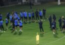 Abha vs. Al Shabab: Abha players during a training session ahead of their match against Al Shabab