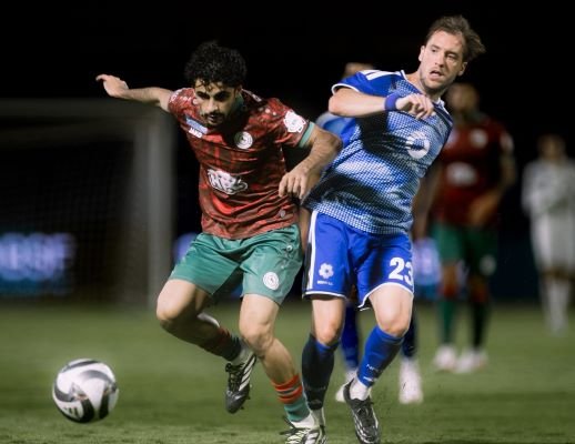 Al Ettifaq vs. Al Hilal: Al Ettifaq players during a training session ahead of their match against Al Hilal