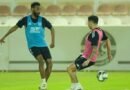 Al Faisaly vs. Diriyah Club: Al Faisaly players during a training session ahead of their match against Diriyah Club
