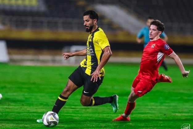 Al Ittihad vs. NEOM SC: Al Ittihad players during a training session ahead of their match against NEOM SC